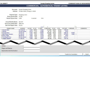 Rent Rolls 2