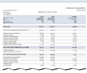 Financial Reports 7 Indirect Cash Flow
